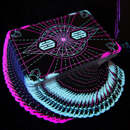 Luminous playing cards