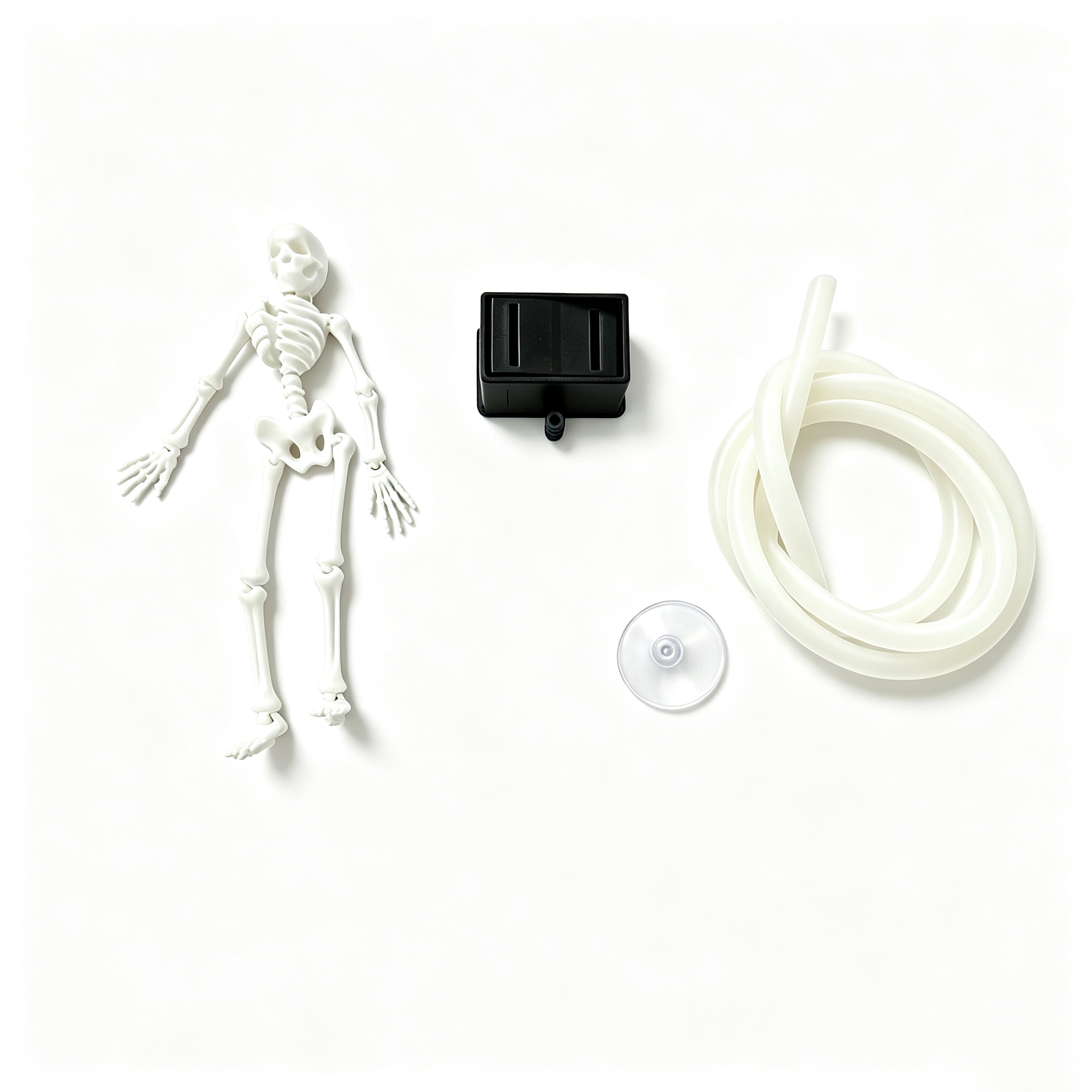 Aquarium Skull Decoration Set
