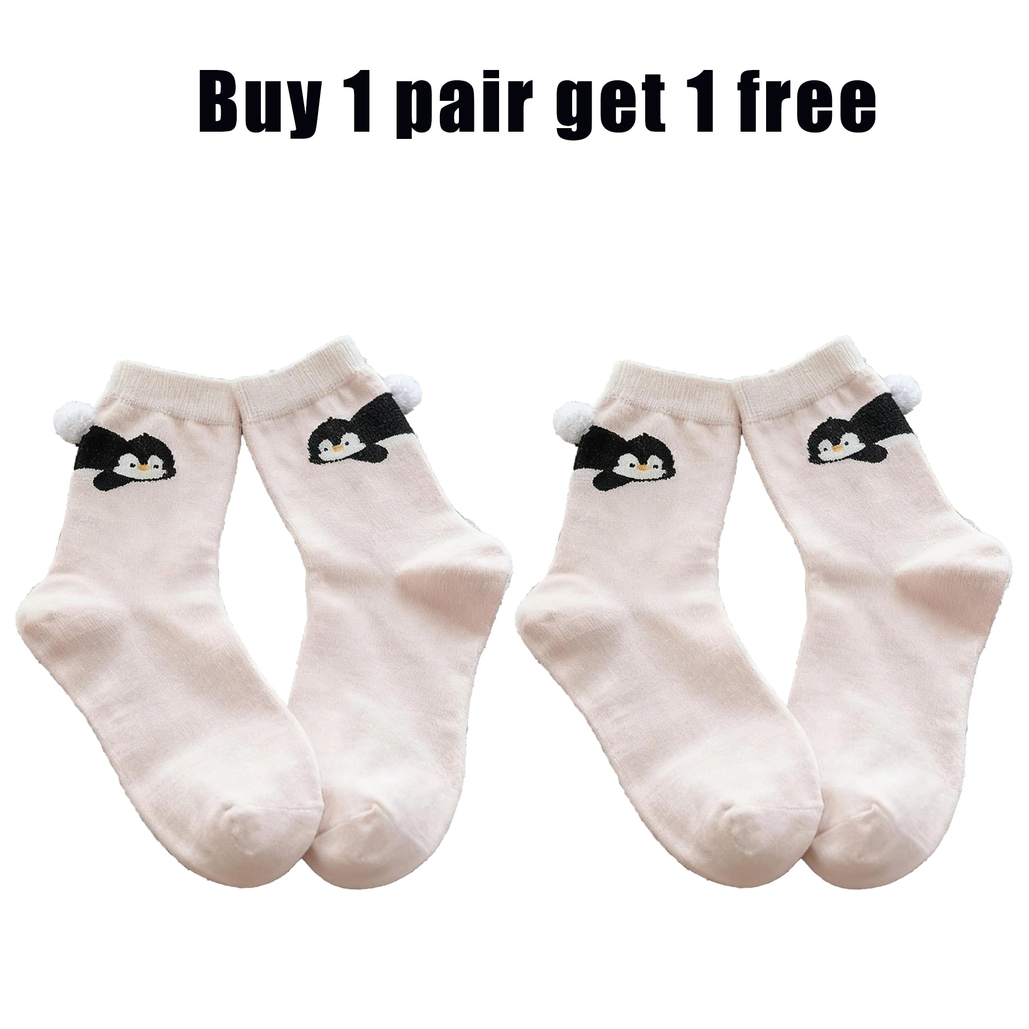 Fun and cute 3D tail animal socks