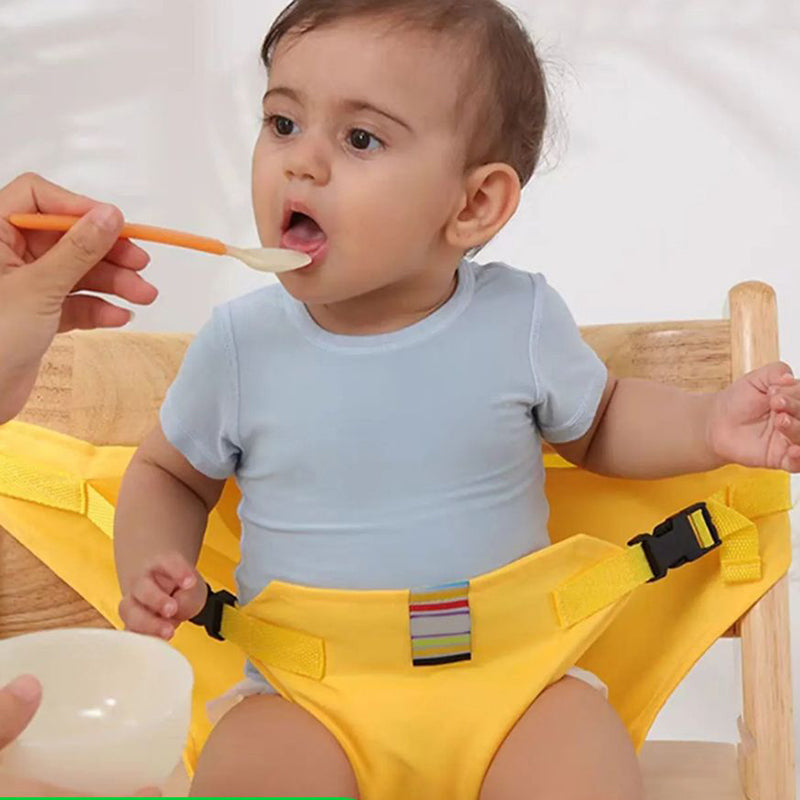 Baby portable dining chair fixing strap