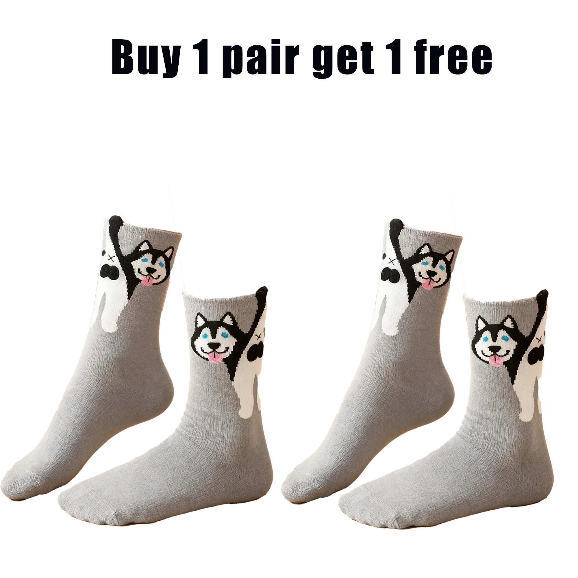 Fun and cute 3D tail animal socks