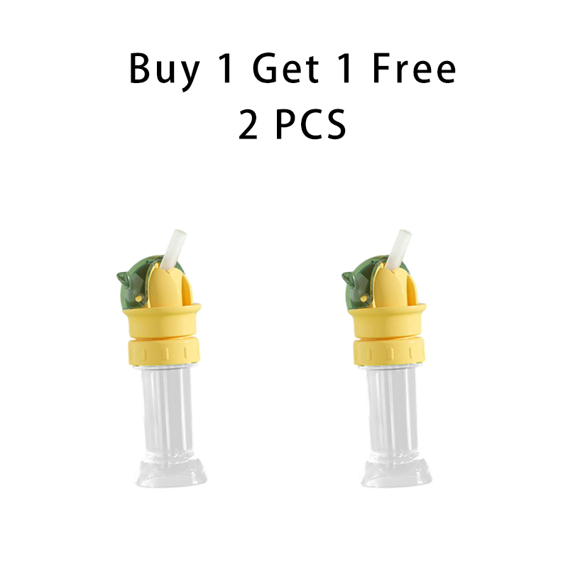 2 in 1 Water Bottle Straw Lid