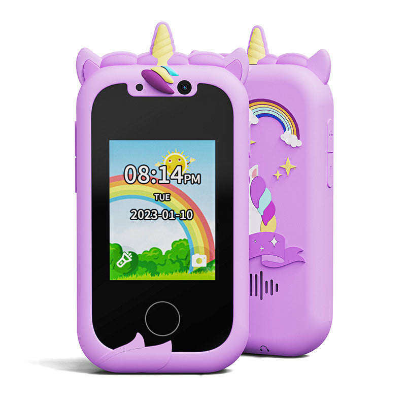 Children's mobile phone camera unicorn