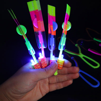 Glowing slingshot arrow flashing catapult flying fairy