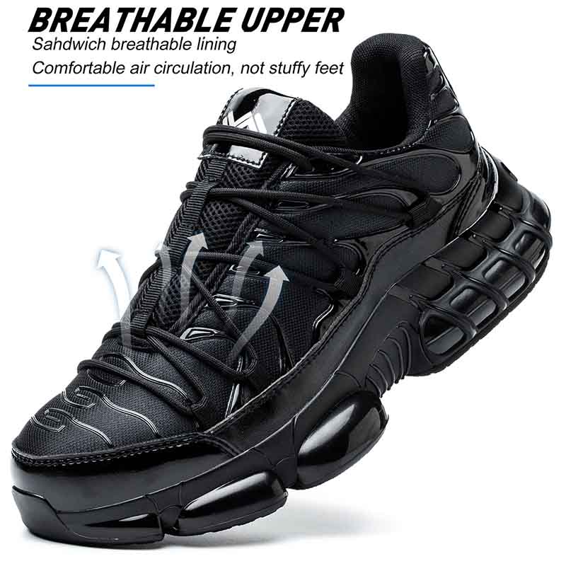 Steel toe cap protective shoes