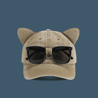 Sunglasses and cap（Send sunglasses）