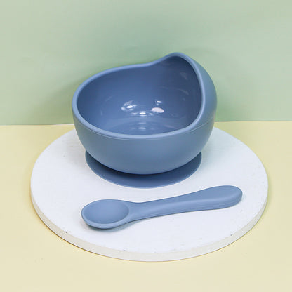 Children's food bowl with suction cup