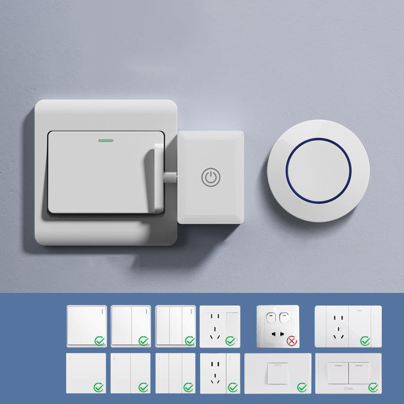 Light-off Artifact Smart Switch Button Push Rod