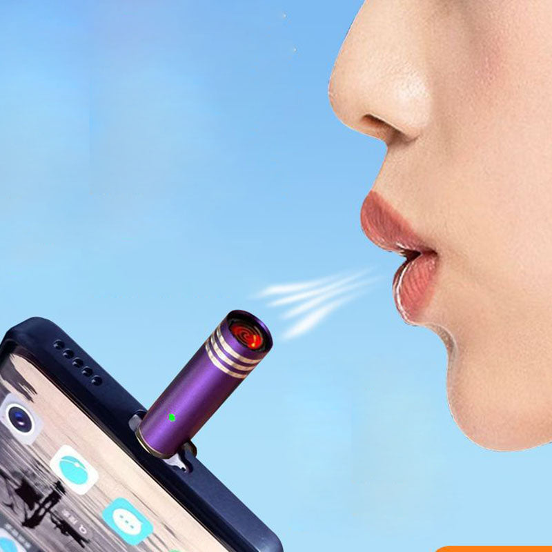 Type-c mobile phone mini electronic cigarette lighter