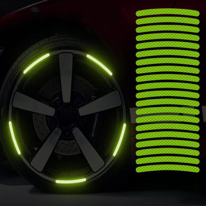 🔥Reflective Car Wheel Rim Stickers