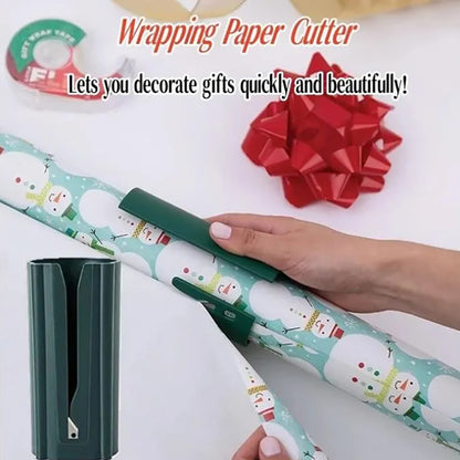 Christmas Wrapping Paper Cutter