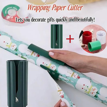 Christmas Wrapping Paper Cutter