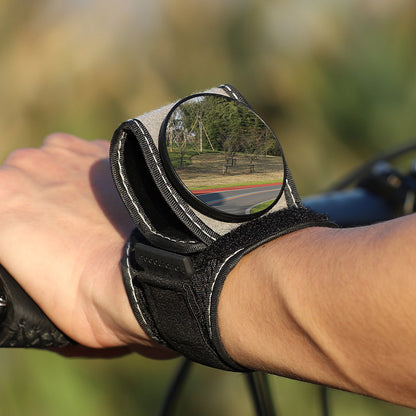 Wrist rearview mirror