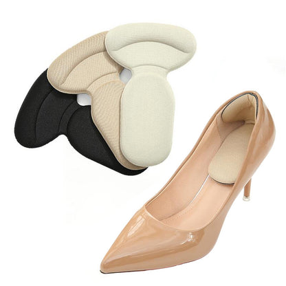 T-shaped thickened non-slip high heels anti-wear heel pad