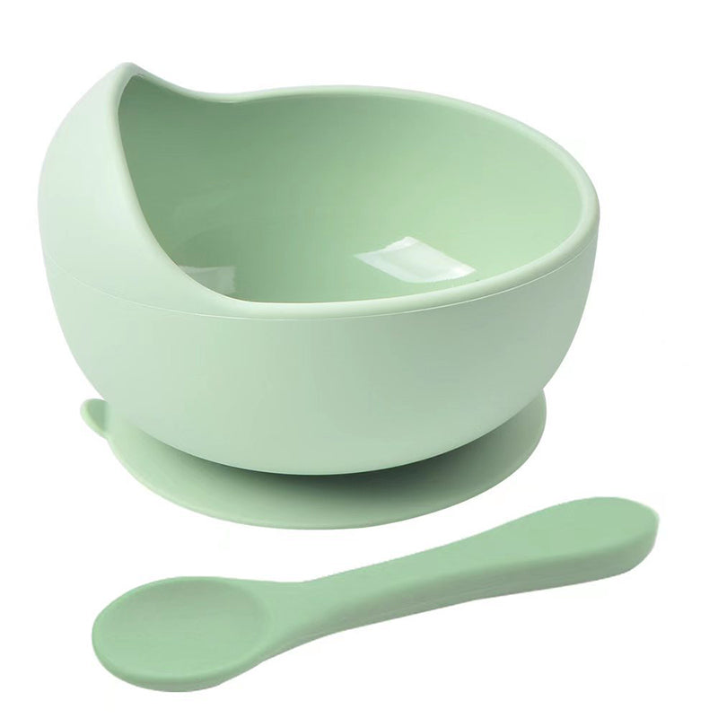 Children's food bowl with suction cup