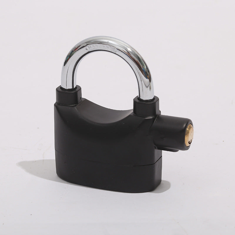 Outdoor bicycle motorcycle anti-theft alarm lock U-shaped lock