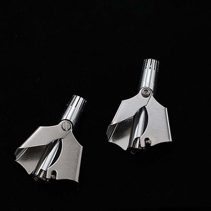 Metal manual round head for nose hair trimmer