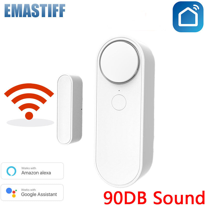 Security door and window alarm, door closing reminder, child door opening alarm