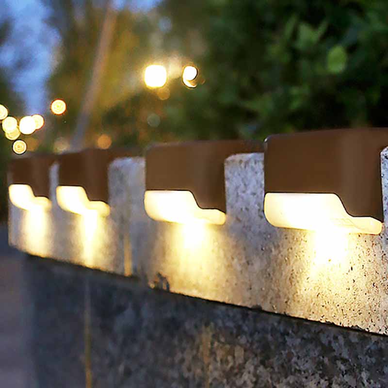 Solar Step Light Outdoor Wall Light