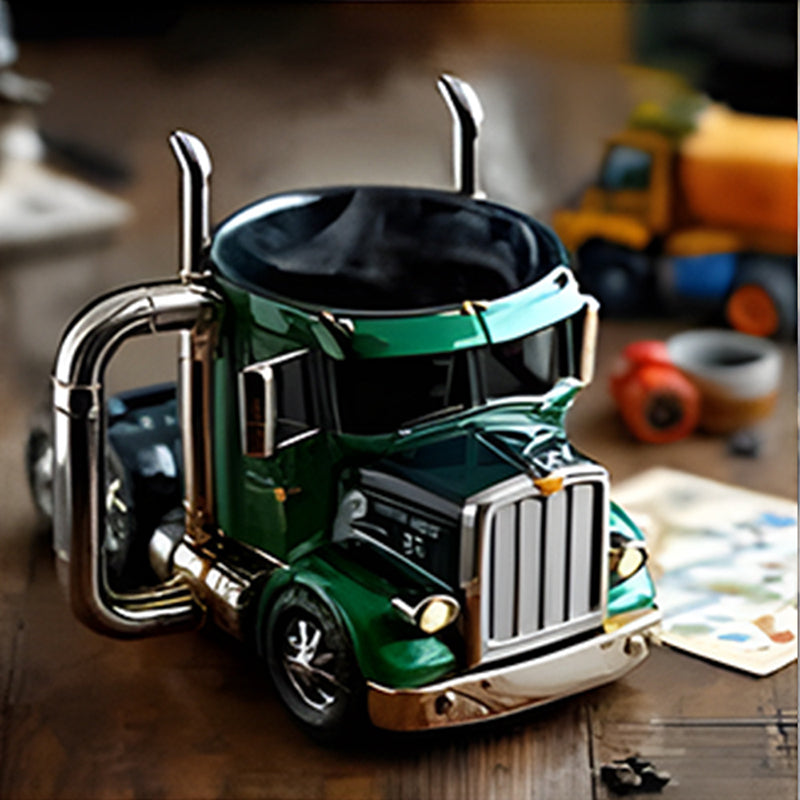 Handmade Truck Coffee Mug