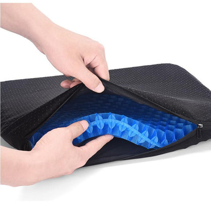 Honeycomb gel ice pad