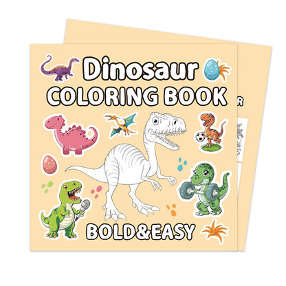 Dinosaur coloring book