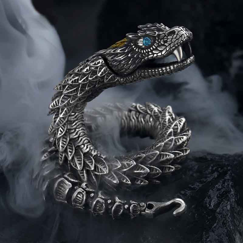 Medusa Rattlesnake Bracelet