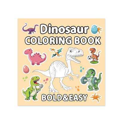 Dinosaur coloring book