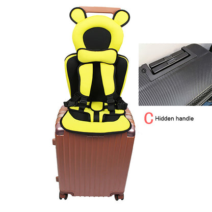 1-5 years old baby suitcase lazy trolley case baby travel artifact