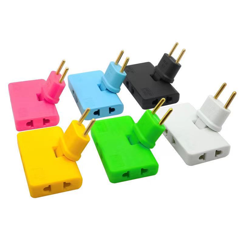 180 degree rotating European standard one to three adapter