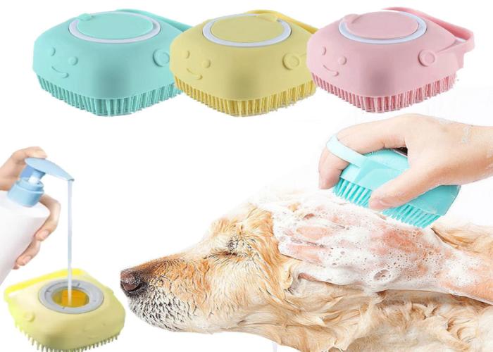 Pet Massage Glove Brush (Set of Two)