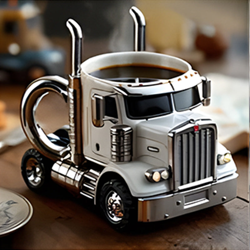 Handmade Truck Coffee Mug