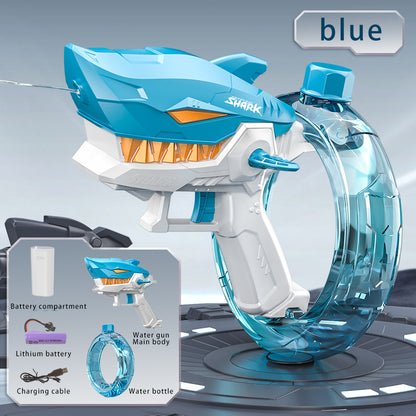 Shark electric water gun children's toy fully automatic Continuous water gun