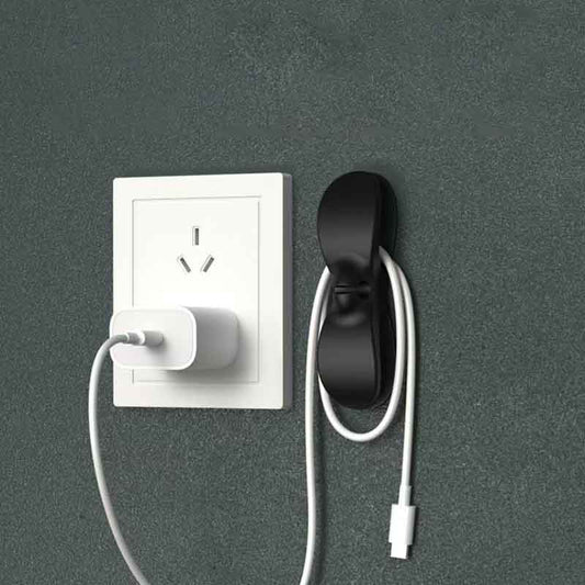 Cable organizer power cord clip