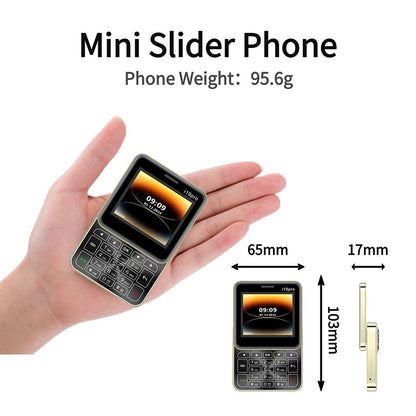 New rotating slide cover mini mobile phone high value pocket personality mobile phone