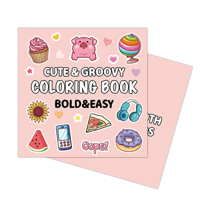 Cute and Funky Coloring Book