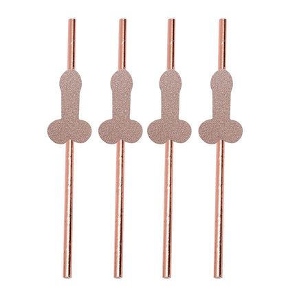 Bachelorette Party Decoration Funny Biodegradable Paper Straws