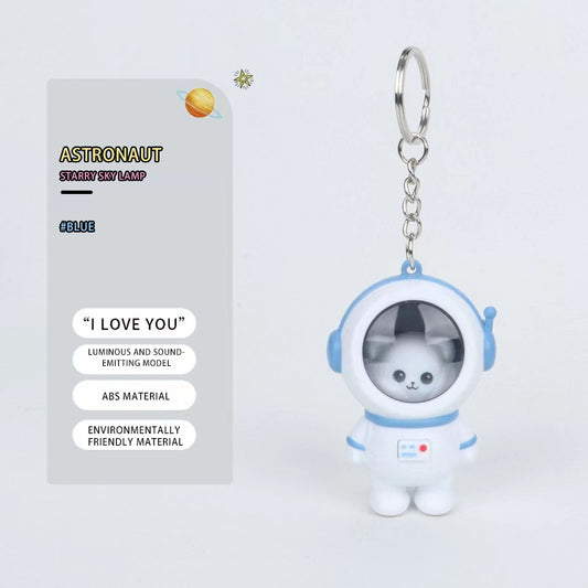 Astronaut keychain pendant