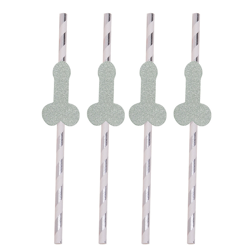 Bachelorette Party Decoration Funny Biodegradable Paper Straws
