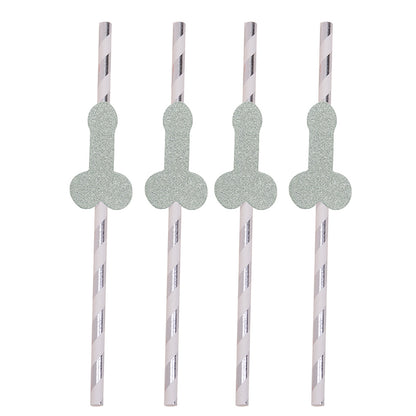 Bachelorette Party Decoration Funny Biodegradable Paper Straws