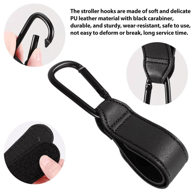 Children's stroller hook Velcro