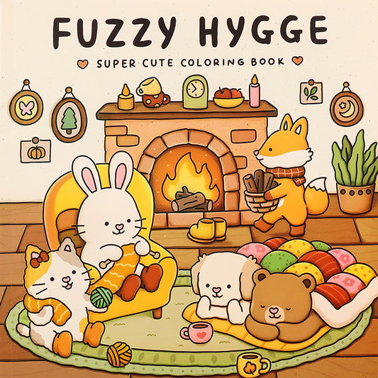 fuzzy hygge graffiti picture book