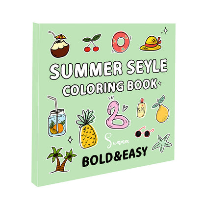 Summer Coloring Book