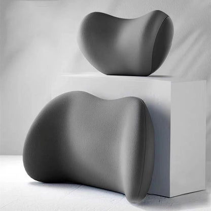 Car headrest and lumbar support cushions