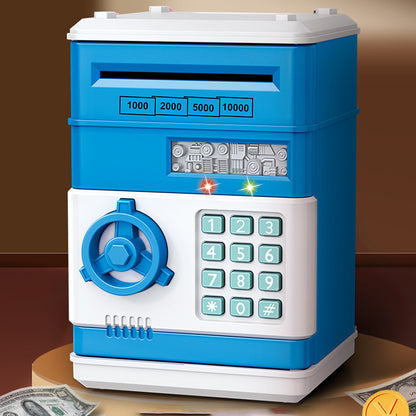 Children's ATM piggy bank creative password unlock automatic money roll