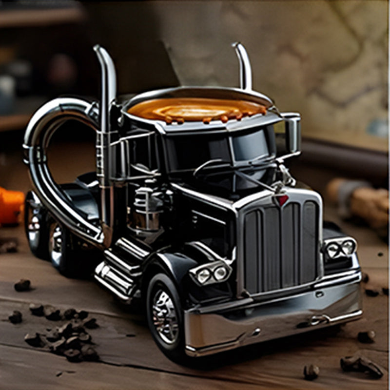 Handmade Truck Coffee Mug