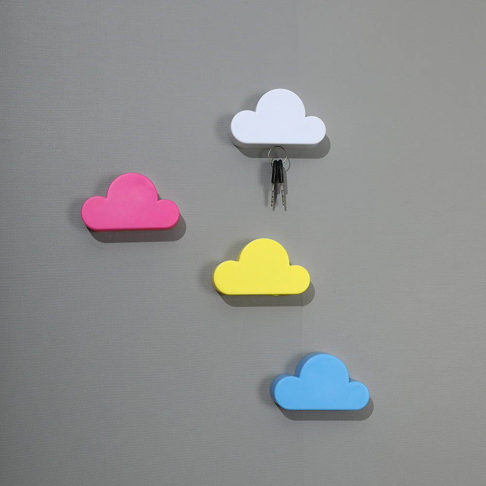 White Cloud Magnetic Wall Key Holder