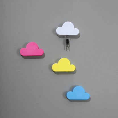 White Cloud Magnetic Wall Key Holder