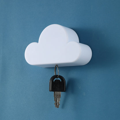 White Cloud Magnetic Wall Key Holder