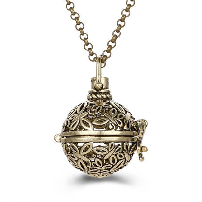 Hollow Necklace Essential Oil Diffuser